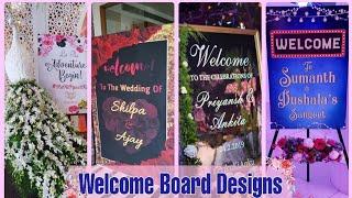 Best Welcome Board Designs|Nameboards|Welcome Board|Latest Welcome Sign Boards