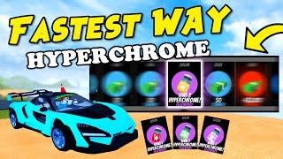 FASTEST WAY! How to GET HYPERCHROME Best Tips and Tricks (Roblox Jailbreak)