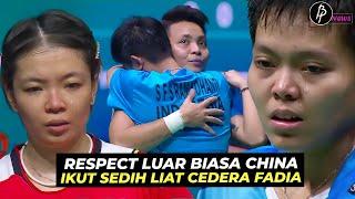 Tangis Air Mata Pecah..!!! Kesedihan Mendalam Chen Jia untuk Fadia yg Cedera #respect