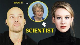 How did clinical chemists respond to Elizabeth Holmes explanations? (Theranos)