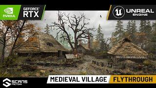 Medieval Village -  Flythrough Trailer