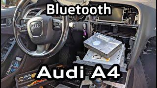 Installation bluetooth Audi Concert A4 A5 Q5 original handsfree