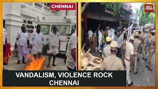 AIADMK Leadership Row: Eyewitness Narrates Street Fight Between EPS, OPS Faction Ahead Of GC Meeting