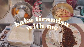 [VLOG] Bake Tiramisu With Me: Ingredients & Recipe!