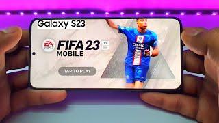 FIFA 23 Mobile Gameplay on Samsung Galaxy S23