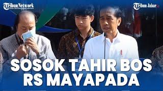 MOMEN DATO SRI TAHIR ORANG TERKAYA DIMINTA BUKA MASKER SAAT JOKOWI PIDATO RESMIKAN RS MAYAPADA