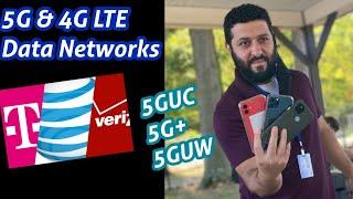 T-Mobile vs Verizon vs AT&T | Not What You’d Expect | 5GUC 5G+ 5GUW