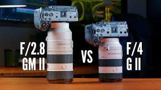 Sony 70-200 f/2.8 GM II vs f/4 G II: Expectations vs Reality