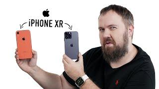 Добыл iPhone XR в корпусе iPhone 14 Pro за 20.000 рублей. Я в шоке...