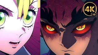 Mitsuri VS Hantengu | Demon Slayer S3 EP 10 4K 60 FPS