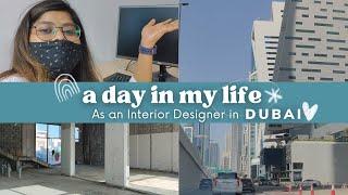 A day in my life as an *INTERIOR DESIGNER* in DUBAI / Site visit/ Client Meetings.⭐