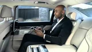 New BMW 7 series:  touch command