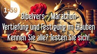  Bibelvers Marathon - Vertiefung und Festigung im Glauben