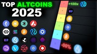 Top Altcoins 2025 - Profi Tier List für die besten Kryptowährungen