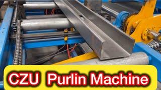 3 mm CZU Purlin Machine | Purlin Roll Forming Machine