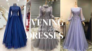 Arabic style evening dresses, mother of bride dresses