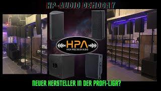 HP-Audio Demoday | PA-Anlage Soundcheck | Neuer Premium Hersteller aus Deutschland?