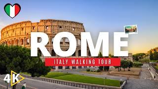  Rome, Italy Walking Tour (4K): Roma Termini to Colosseum