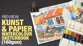 Review: Kunst & Papier Watercolour Sketchbook (160gsm)