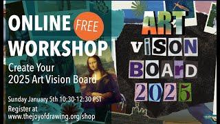 Art Vision Board Workshop