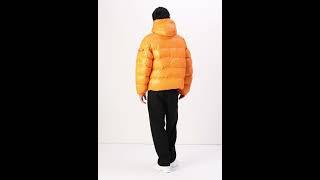 LOW LIGHTS STUDIOS YEAR PUFFER Winter Jacket Hooded Nylon Shiny Orange Unisex Men Women | Zalando