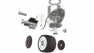 GBL - Stem Threaded Caster Wheels - Heavy Duty Castors - Load up to 200KG