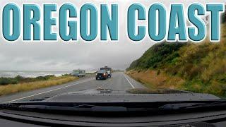 Rainy Hwy 101 Along the Oregon Coast | Car Camping