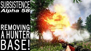 Removing A Hunter Base! | Subsistence Single Player Gameplay | EP 431 | Season 5