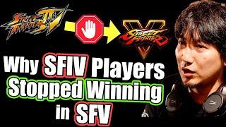 Why You were GOOD in SFIV, but Now Suck at SFV "SFIV was an ANOMALY" [Daigo]