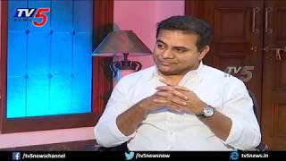 TRS Working President KTR Exclusive Interview | MP Elections 2019 | TV5 News