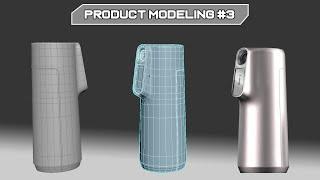 Hard Surface Modeling Tutorial: Practice in Product Design #3dsmax #tutorial #hardsurface