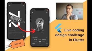 Live Coding Design Challenge in Flutter - SY Travel Animation - part 1/2