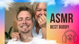 ASMR With my best Buddy-German/Deutsch , Hairbrush,