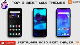 TOP 3 BEST MIUI THEMES OF THE MONTH | SEPTEMBER 2020 BEST THEMES | SUNDAY SPECIAL THEMES