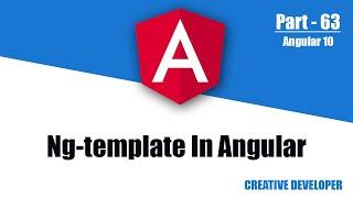 Ng template in angular || Angular ng template example || Ng template || Angular || Angular Tutorial