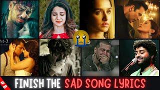 Finish The Lyrics Challenge! (SAD SONGS EDITION)