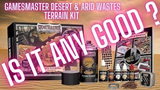 Gamesmaster Desert & Arid Wastes Terrain Kit Honest Review The Army Painter