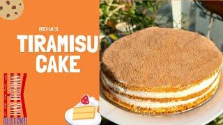 Tiramisu Cake Homemade| Hans Krishnan | Step by step instructions