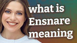 Ensnare | meaning of Ensnare