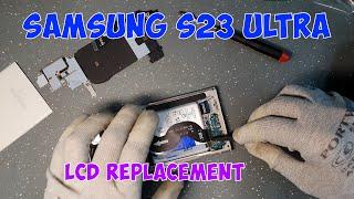 Samsung S23 Ultra (SM-S918) Screen Replacement #withoutvoice #subs