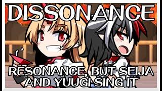 Dissonance - Resonance [Touhou Vocal Mix] / but Seija and Yuugi sing it - FNF Covers