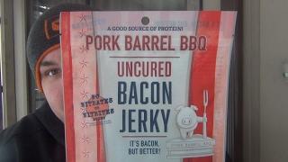 Pork Barrel BBQ Bacon Jerky (Shark Tank Success Story) Tasty Treat For Sure!!!