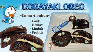 RESEP DORAYAKI OREO | Hanya 4 bahan | Enak, Hemat, Mudah & Praktis