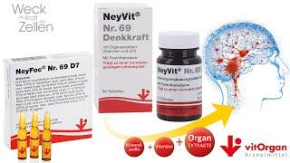 NeyVit® Nr. 69 Denkkraft - Trägt zu einer normalen geistigen Leistung bei.