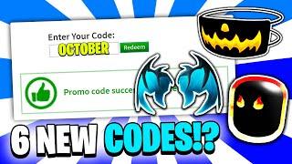 ALL *6* NEW ROBLOX PROMO CODES ON ROBLOX 2020!  Roblox Promo Codes (October)