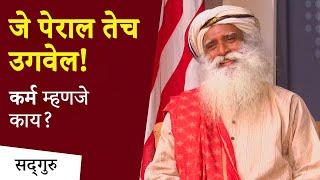 कर्माचे फळ प्रत्येकाला भोगावेच लागते | Sadhguru Marathi | Good Karma and bad Karma