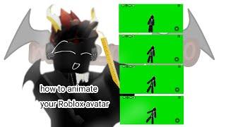 (how to animate your Roblox avatar ) |trying to be a teacher|° hope y'all understand ️ #roblox