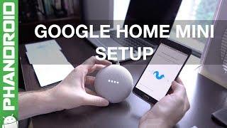 How to setup the Google Home Mini