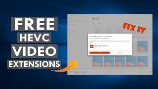 How to Install HEVC Video Extension for Free Any Windows || Free Download HEVC Codec (2023)