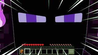 enderman chasing ice king, but I edited it to make it more like Minecraft